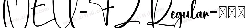 NEU-FZ Regular字体转换